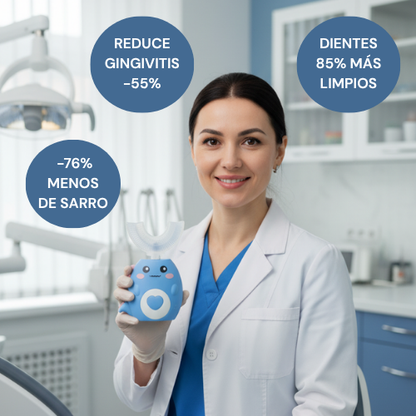 Ebrush Kids PRO™  Limpieza Profesional Automática