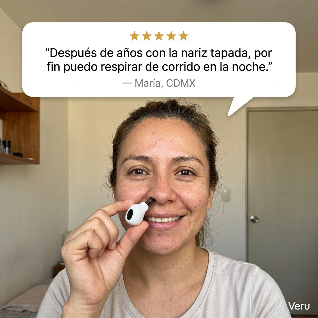 Veru-Terapia de luz roja 650nm para Oídos y Nariz